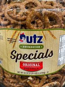 lot 689 image: UTZ Sourdough Specials Pretzels 3 pound tub&nbspBest&nbspBy 05272024