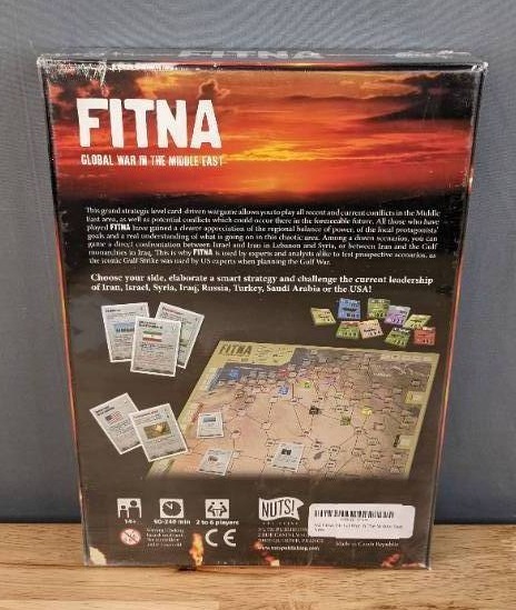 lot 53A image: Brand New Fitna Global War in the Middle East Board Game F