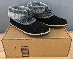 lot 15D image: New Sperry Womens Duck Slipper Booties Size 8 N