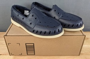 lot 41C image: New Sperry Mens Shoes Navy Blue Size 9 N
