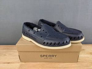 lot 42B image: Sperry Mens Authentic Original Float Cozy Boat Shoe Size 10 N