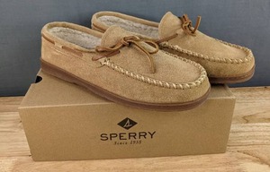 lot 83B image: Sperry Mens Trapper Moccasins Size 13 N
