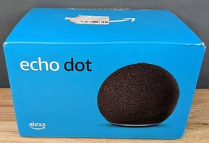 lot 47A image: Amazon Echo Dot (5th Gen 2022) - Smart Speaker with Alexa - Charcoal Y