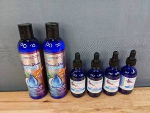 lot 45A image: Brand New Kaleidoscope Hair Care Bundle Shampoo, Conditioner, and Miracle Drops Original Package Retails for $98.94 I