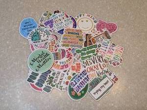 lot 427 image: New Mental Health Stickers 50 Pieces P