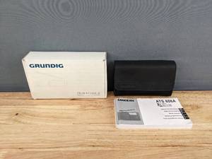 lot 96B image: Grundig Radio and Sangean Digital All Band World Receiver E