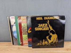 lot 38C image: (10) Vintage Records Neil Diamond, Hall and Oats, Peter, Paul, and Mary, and More E