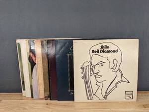 lot 25C image: (10) Vintage Records includes Neil Diamond, Carly Simon, Sheena Easton, Juice Newton, Cher and More E