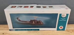 lot 81B image: Corgi 150 Scale HUEY Iroquois Helicopter - Texaco Pipeline US50408 Collectable Die Cast Replica B