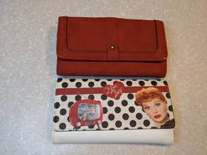 lot 443 image: Two New Wallets Target Brand and I Love Lucy P