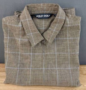 lot 52A image: Mens Ralph Lauren Polo Golf Button Up Shirt Size XL F