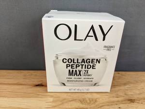lot 64D image: Brand New Olay Skincare Regenerist Collagen Peptide 24 MAX Facial Moisturizer, Fragrance-Free L
