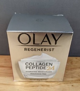 lot 88D image: New OLAY Regenerist Collagen Peptide24 Hydrating Moisturizer, Fragrance Free L