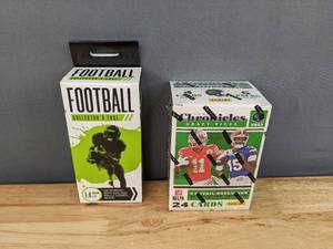 lot 33C image: Brand New NCAA Football Collectors Edge Cards 14 Contains A Hit Pack and 2023 Panini Chronicles Draft Picks NFL Football Trading Cards Blaster Box  I