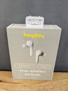 lot 27 image: Brand New Heyday True Bluetooth Wireless Earbuds Y