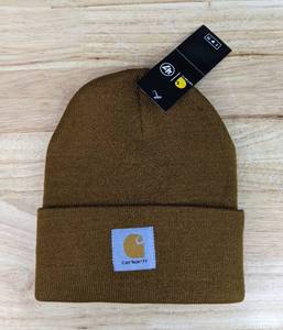 lot 32B image: Brand New Carhartt Minnesota Vikings Embroidered NFL Football Beanie Winter Hat L