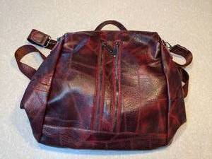 lot 454 image: New Backpack Adjustable Straps Maroon P