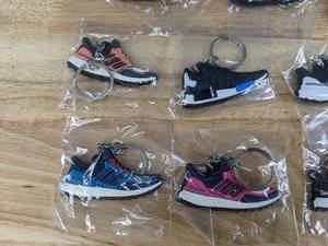 lot 24A image: 11 Brand New Adidas Sneaker Shoe Keychains Ultra Boost Z