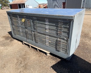 lot 139 image: Milling Tool Storage Cabinet
