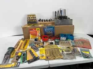 lot 340 image: DRILL BITS, PRESSES LOT