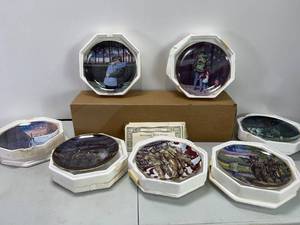 lot 349 image: BEAUTIFUL MILITARY ARMY COLLECTOR PLATES GREAT FOR DISPLAY AT A VFW OR HOME