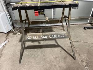 lot 364 image: ALL SAW TABLE