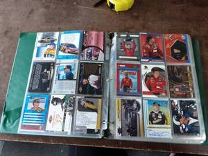 Album Of Collector Cards NASCAR, Harley Davidson, Super Trucks, Wrestling & Star Trek