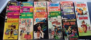 16 DC & 5-Others-Dell, Disney, Gold Key