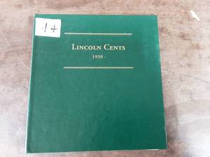 Volume 2 Lincoln Cent Coin Album 1959-2011 Nearly Complete All MS 160 Coins Including Proofs.