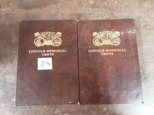 2-Dansco Albums Of Lincoln Memorial Cent Collection-All In MS Grade