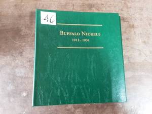 Buffalo Nickel Album Collection 1913-1938 47 Coins In All Most Have Good Readable Dates