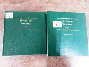 Complete Jefferson Nickel Volumes 2 & 3 Set In Littleton Album 1976-2006 Including Proofs All Coins Are MS Or Proofs 98 Coins