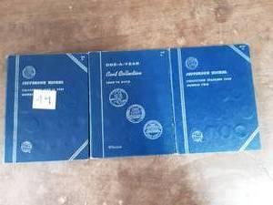 Partial Lincoln Album 1909-1977, Jefferson Nickel Album #1-1938-1961 & # 2-1962-1983