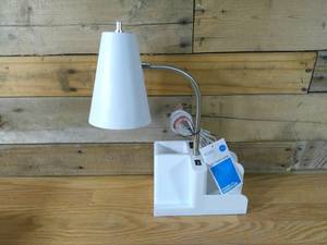 Organizer Task Lamp (Includes LED Light Bulb) - Room Essentials-White