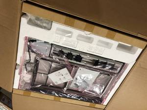 LG 12,000 BTU 115V Window Air Conditioner Cools 550 sq. ft. with Wi-Fi, Remote and in White    Customer Returns See Pictures