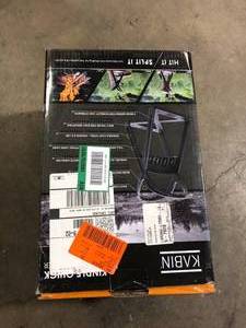 KABIN Kindle Quick Cast Steel Manual Log Splitter Customer Returns See Pictures
