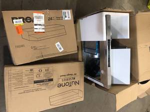 Lot of Assorted Range Hoods Various Models and Conditions    Customer Returns See Pictures