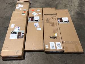 Lot of Assorted Window Shutters Various Models Sizes and Conditions   Customer Returns See Pictures