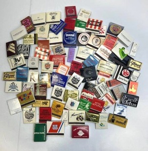 lot 13 image: Vintage Matchbook Matches - Hotels, Resorts, Bars, and More