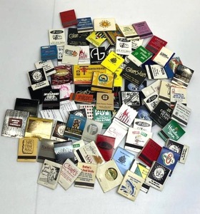 lot 12 image: Vintage Matchbook Matches Collection - Hotels, Bars, Restaurants, and More