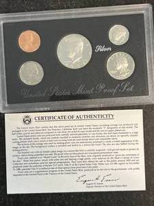 1992 US MINT SILVER PROOF SET