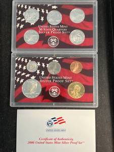 2006 US MINT SILVER PROOF SET