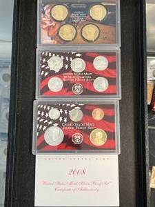 2008 US MINT SILVER PROOF SET