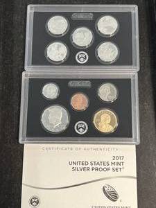 2017 US MINT SILVER PROOF SET