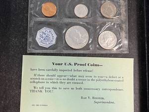 1960 US PROOF SET IN ORIGINAL ENVELOPE
