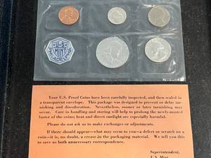 1963 US PROOF SET IN ORIGINAL ENVELOPE