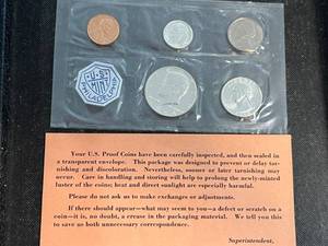 1964 US PROOF SET IN ORIGINAL ENVELOPE