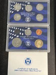 2000 US MINT PROOF SET