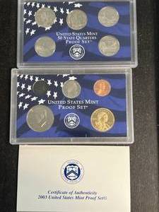 2003 US MINT PROOF SET