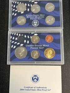 2004 US MINT PROOF SET